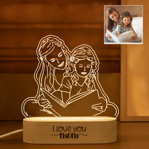 Personalized Custom Picture Photo Night Lamp