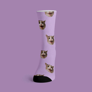 Custom Pet Socks - Put Your Pets Face On Socks